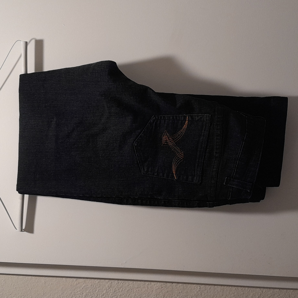 Slightly used women's blue jeans